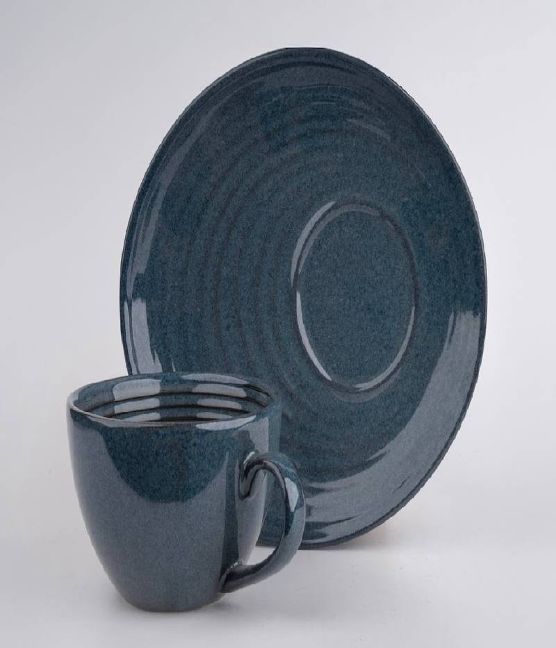 Linen ripple snack set of 2