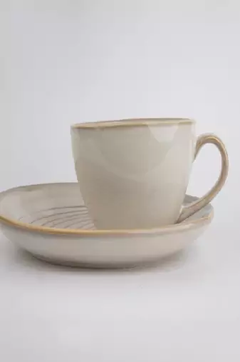 Linen ripple snack set of 2