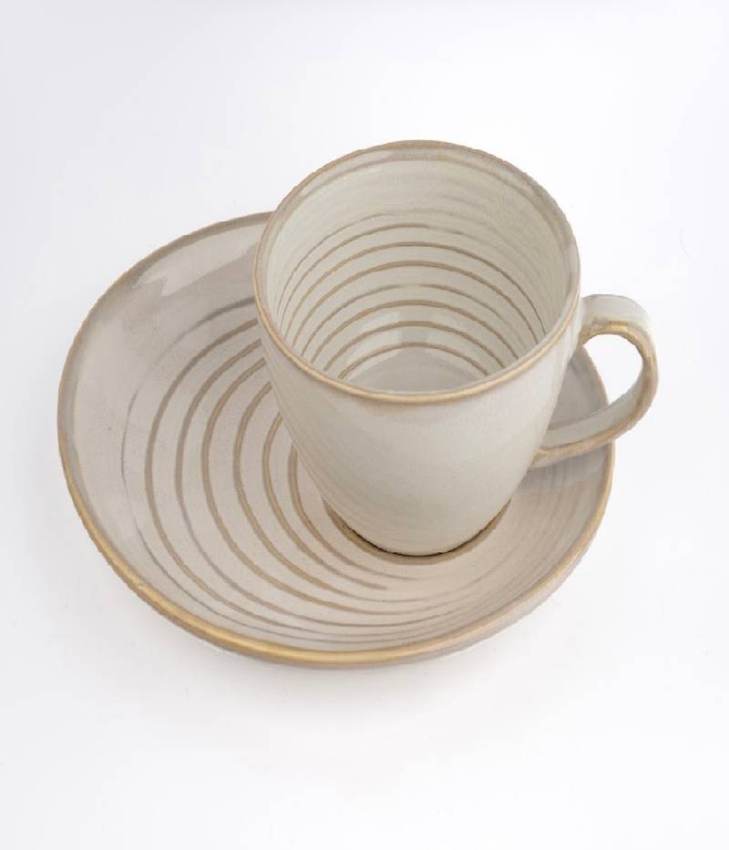Linen ripple snack set of 2