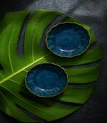 Ocean crest snack plate- set of 6