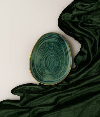 Tide echo snack plate set of 2 1