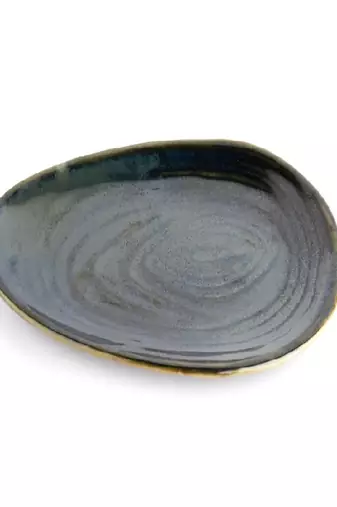 Tide echo snack plate set of 2