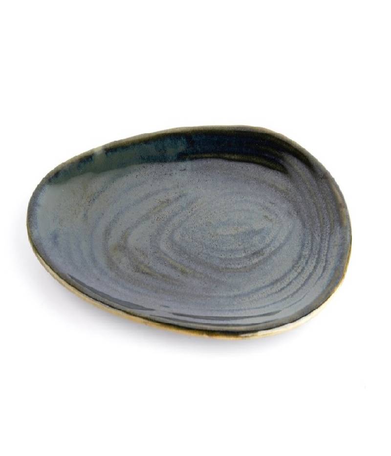 Tide echo snack plate set of 2