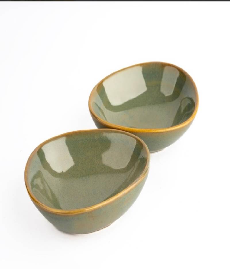 Pebble pods dip set of 2