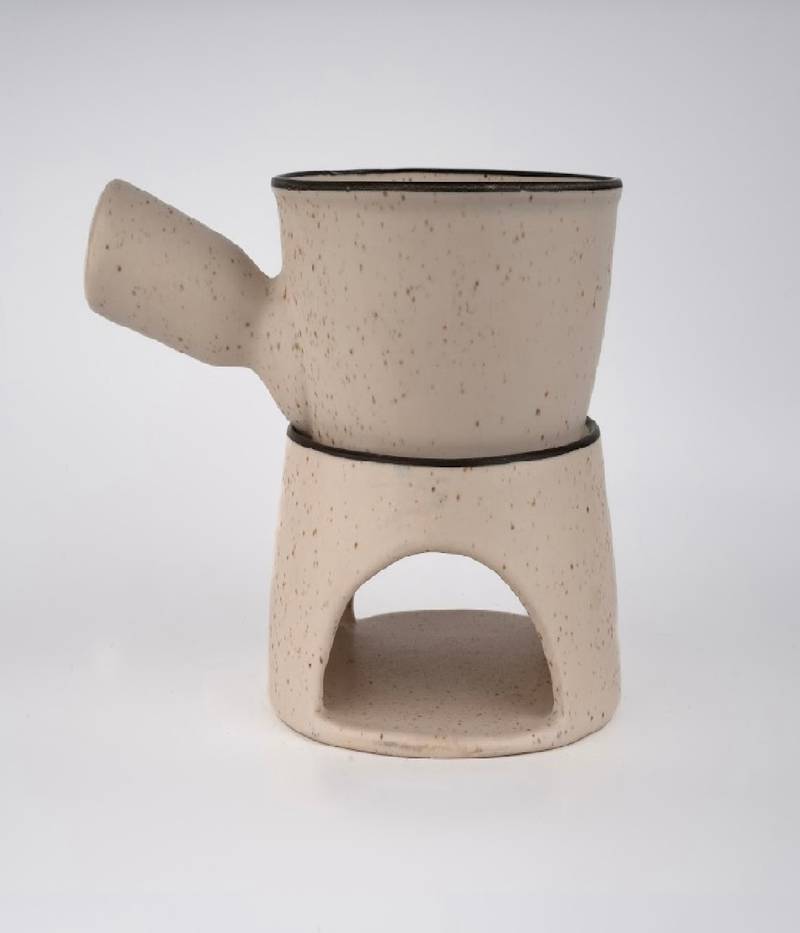 Hearth & melt fondue set