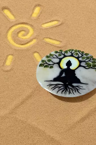 Bodhi calm incense holder