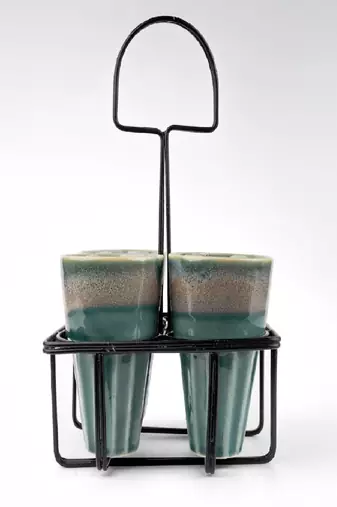 Kulhad caddy-set of 4