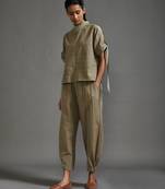 Green cotton co ord set