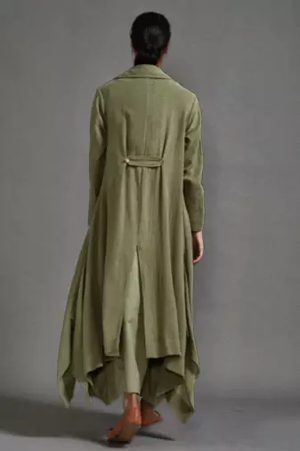 Green cotton jacket