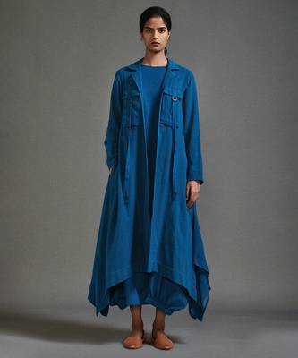 Blue cotton jacket 1