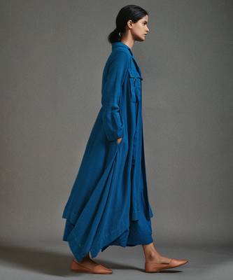 Blue cotton jacket 2