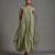 Green cotton dress