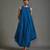 Blue cotton dress