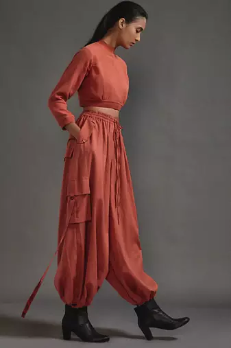 Orange cotton co ord set