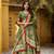 mehendi  Ready-Made Dola Silk Lehenga Choli with Batik Print & Zari Weaving 