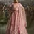 pink net embroidered lehenga choli with dupatta