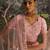 pink net embroidered lehenga choli with dupatta