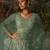 green net embroidered lehenga choli with dupatta