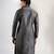 Grey embroidered cotton silk kurta pajama