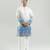 Blue Ombre embroidered silk kurta pajama