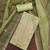 Light-green embroidered cotton silk semi stitched churidar dress-materials
