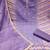 Purple embroidered chanderi semi stitched churidar dress-materials