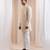 Beige embroidered chanderi kurta pajama