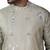 Green embroidered silk kurta pajama