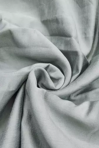 Grey embroidered chanderi churidar dress-materials