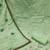 Light-green embroidered chanderi semi stitched churidar dress-materials