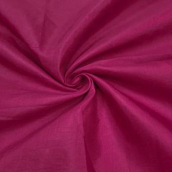 Pink hand embroidery cotton silk semi stitched churidar dress-materials 3