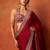 Red Color Embroidered Rangoli Silk Saree