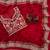 Red Color Embroidered Rangoli Silk Saree