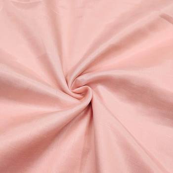 Peach embroidered cotton silk churidar dress-materials 3
