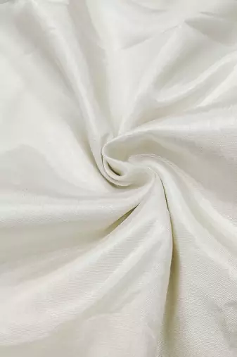 White embroidered chanderi churidar dress-materials
