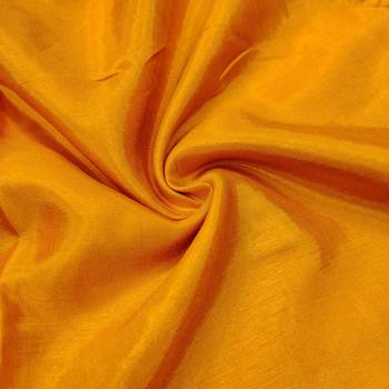 Orange embroidered chanderi churidar dress-materials 3