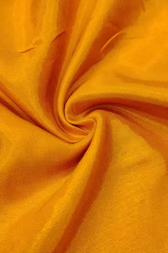 Orange embroidered chanderi churidar dress-materials