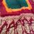 Maroon Color Cotton Silk Kanjivaram Bandhani Saree
