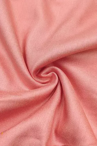 Peach sequins cotton silk churidar dress-materials