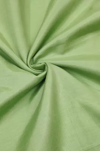 Light-green sequins cotton silk churidar dress-materials