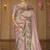 Silk blend silk saree in onion pink with rich meenakari zari weaving