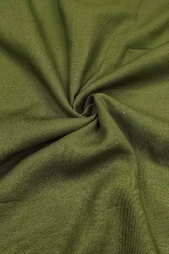 Green hand embroidery cotton churidar dress-materials