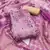 Purple hand embroidery cotton semi stitched churidar dress-materials