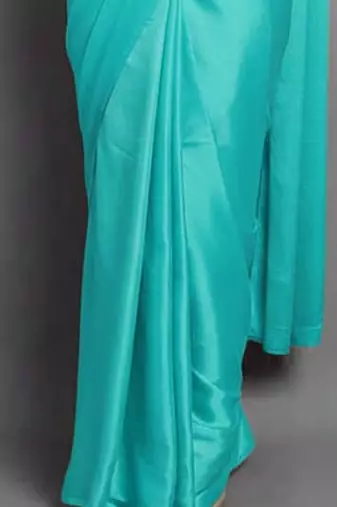BOLLYWOOD STYLE DESIGNER SATIN SILK SAREE PARTY WEAR SAREE EXCLUSIVE SAREE WITH SEQUENCE WORK SAREE AND BLOUSE