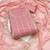 Baby-pink sequins viscose semi stitched churidar dress-materials