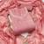 Baby-pink sequins viscose semi stitched churidar dress-materials