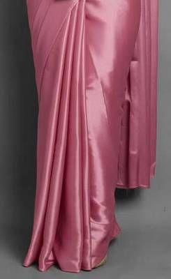 BOLLYWOOD STYLE DESIGNER SATIN ART SILK SAREE PARTY WEAR SAREE EXCLUSIVE SAREE WITH BLOUSE 2