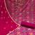 Pink hand embroidery cotton semi stitched churidar dress-materials