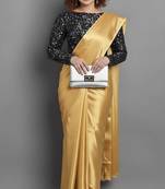 BOLLYWOOD STYLE DESIGNER SATIN ART SILK SAREE PARTY WEAR SAREE EXCLUSIVE SAREE WITH BLOUSE