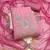 Pink sequins cotton silk semi stitched churidar dress-materials